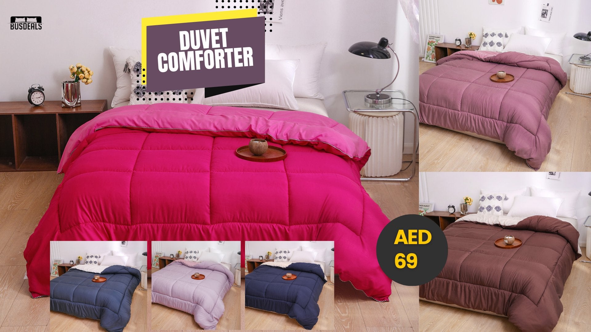 Experience Cozy Comfort with Duvet Cover Comforter from Busdeals Today - BusDeals