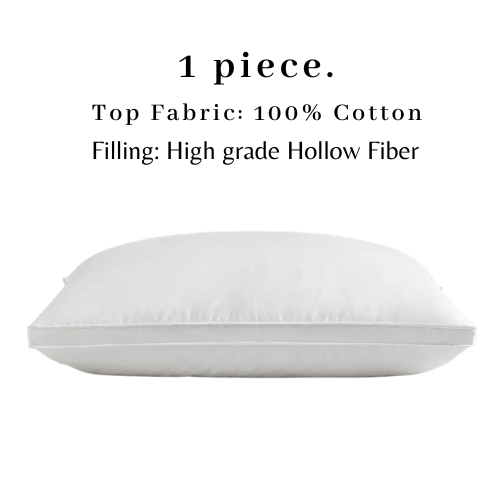 1 Piece Cloud Pillow, 100% Cotton. - BusDeals
