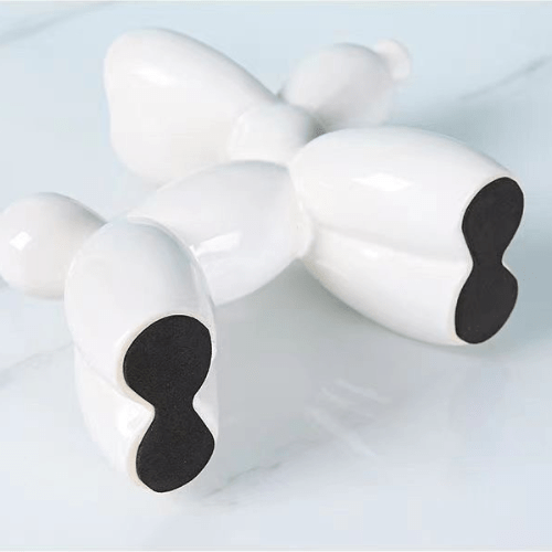 1 Piece Green Balloon Dog Statue Decoration Ornament, 18x22 cm. - BusDeals