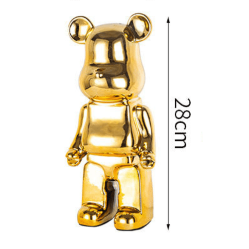 1pc 28cm Decoration Trendy Bear Ceramic Ornament, 28 cm. - BusDeals