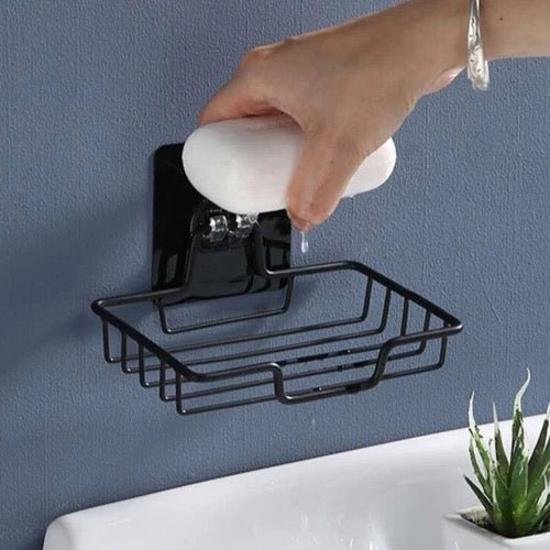 1pc Stainless Steel Soap Dish Holder, Wall Mounted. - BusDeals