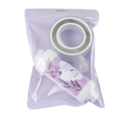 2pc Set Fragrance Shower Head Filter with Free shower head, Lavender. - BusDeals