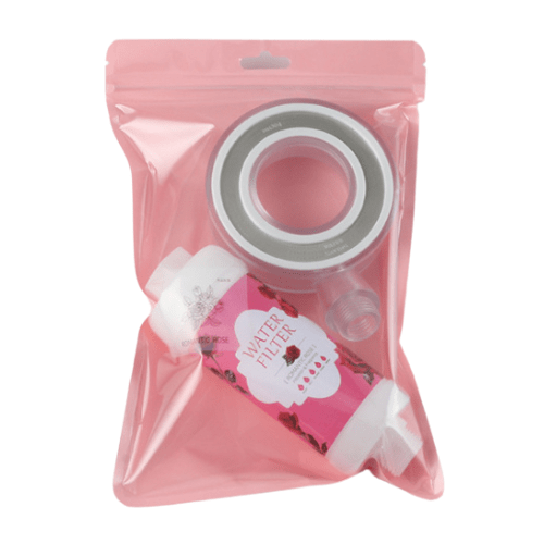 2pc Set Fragrance Shower Head Filter with Free shower head, Roses. - BusDeals