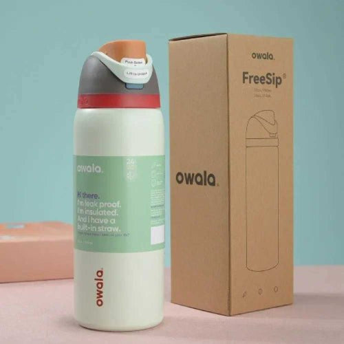 32 OZ. 945 ML Owala FreeSlip Stainless Steel Vacuum Insulated Sports Water Bottle. - BusDeals