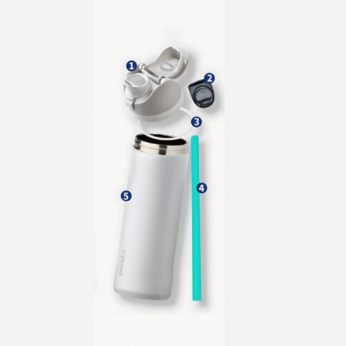 32 OZ. 945 ML Owala FreeSlip Stainless Steel Vacuum Insulated Sports Water Bottle. Black - BusDeals