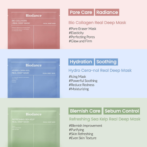 4 Pcs Bio - Collagen Deep Mask, Hydrating Overnight Mask Sleep. - BusDeals