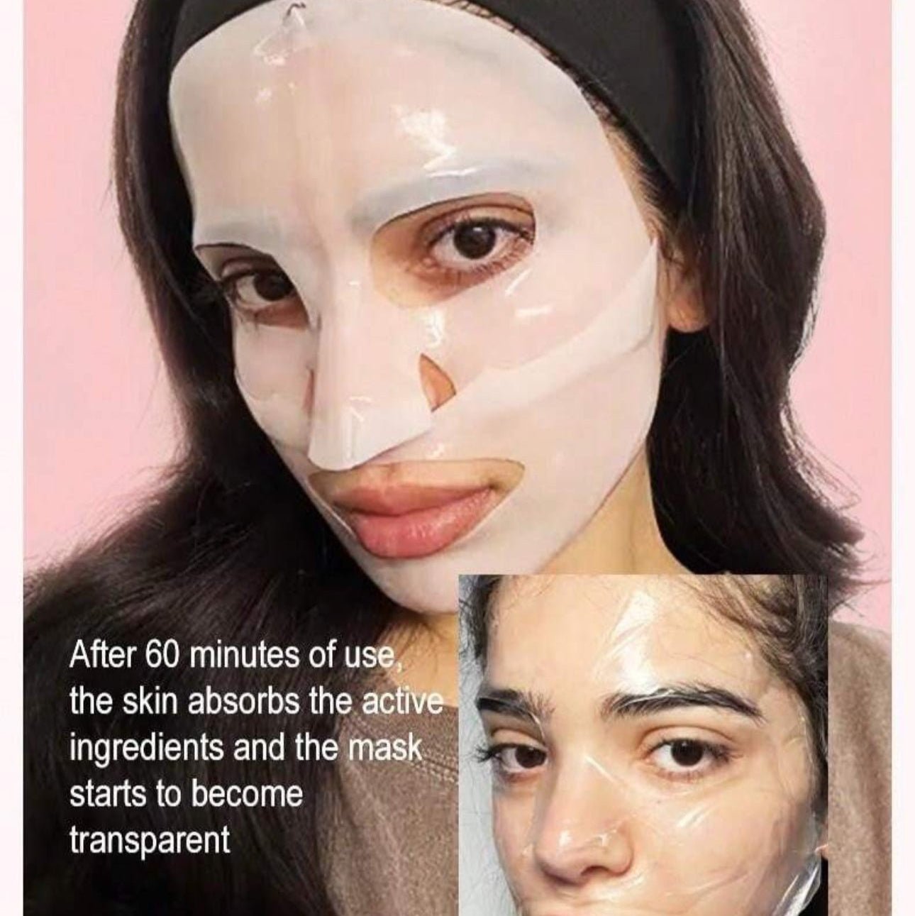 4 Pcs Bio - Collagen Deep Mask, Hydrating Overnight Mask Sleep. - BusDeals