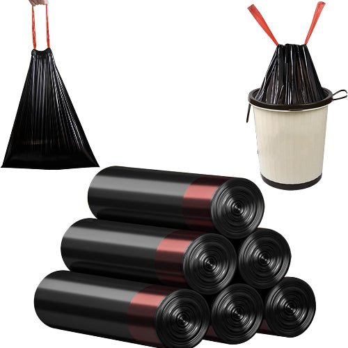 72 Pcs 45x50 cm; Extra Thick & Strong Trash Bags Small Garbage Bags. - BusDeals