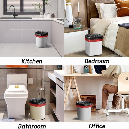 72 Pcs 45x50 cm; Extra Thick & Strong Trash Bags Small Garbage Bags. - BusDeals