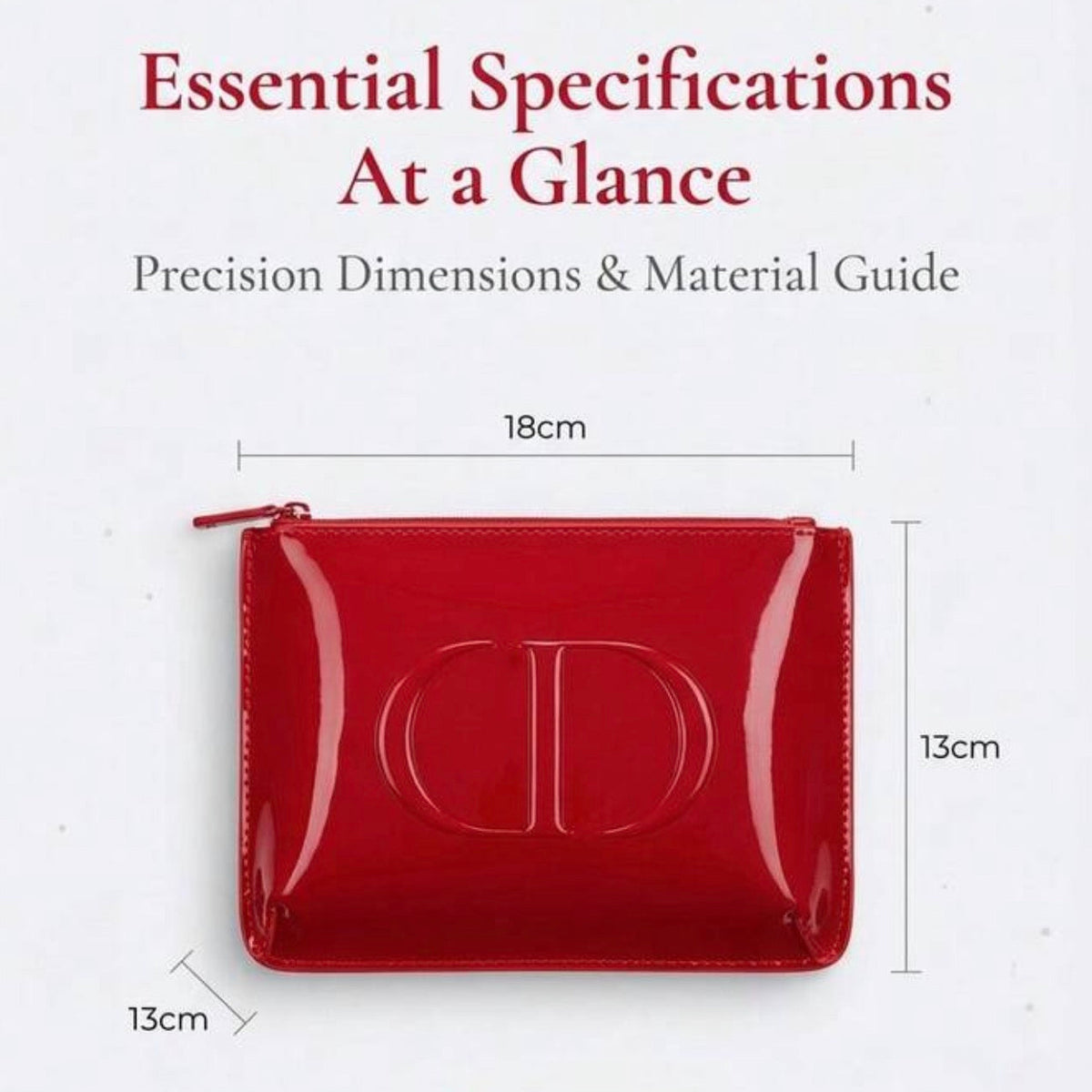 Dior Set Red Pouch with Blooming Bouquet 5ml, and Lip Maximizer Plumping Gloss 001 Pink (6ml) with Gift bag