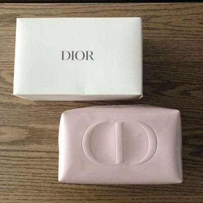 Miss Dior Beauty Counter Gift Vanity Pouch Dusty Pink