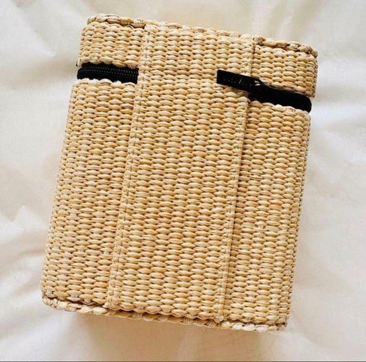 Chanel Beauty 2026 Straw gift Cosmetic bag beige - BusDeals