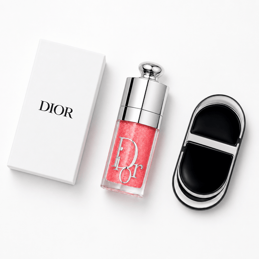 Dior Addict Lip Glow Oil Candy 077 Rosy Candy with gift mobile mirror - BusDeals