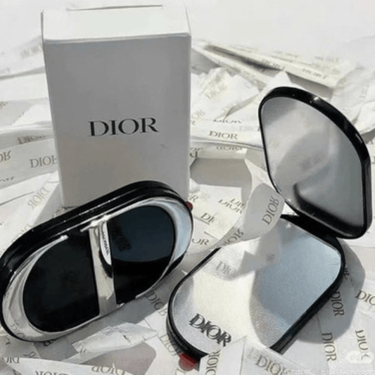 DIOR Counter Gift Beauty phone ring holder with a built-in dual mirror - BusDeals