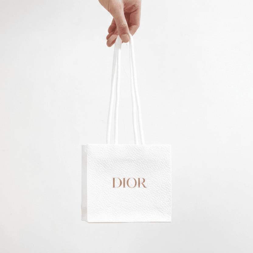 Dior White Paper/Gift Bag - XS Size 14.5*13cm - BusDeals