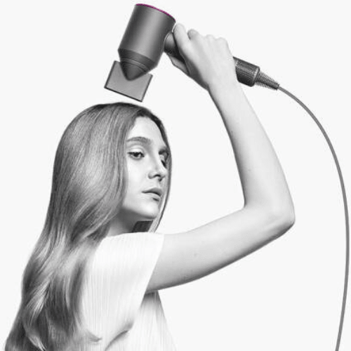 Dyson Supersonic™ Hair Dryer, (Iron/Fuchsia), HD08 5 attachments. - BusDeals
