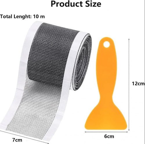 Filter Sticker,Shower Drain Adapter Hair Stopper, Drain Covers to Catch Hair - 7cm x 10m - BusDeals