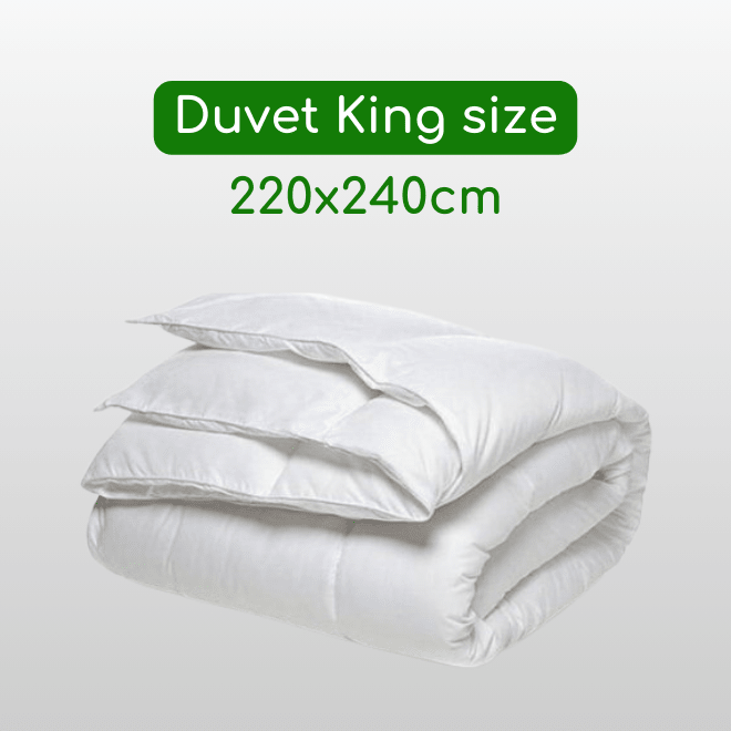 King Size 220x240 Comforter(Duvet) Soft and Comfortable, vacuum - packed. - BusDeals