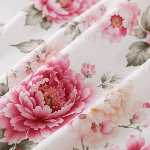 King size 6-piece bedding set elegance vibrant floral print - BusDeals