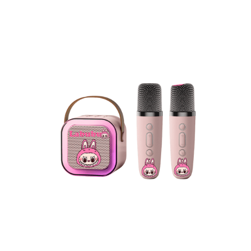 Labubu Karaoke Machine 2 Microphones Kids Girls Birthday Presents Girls. - BusDeals