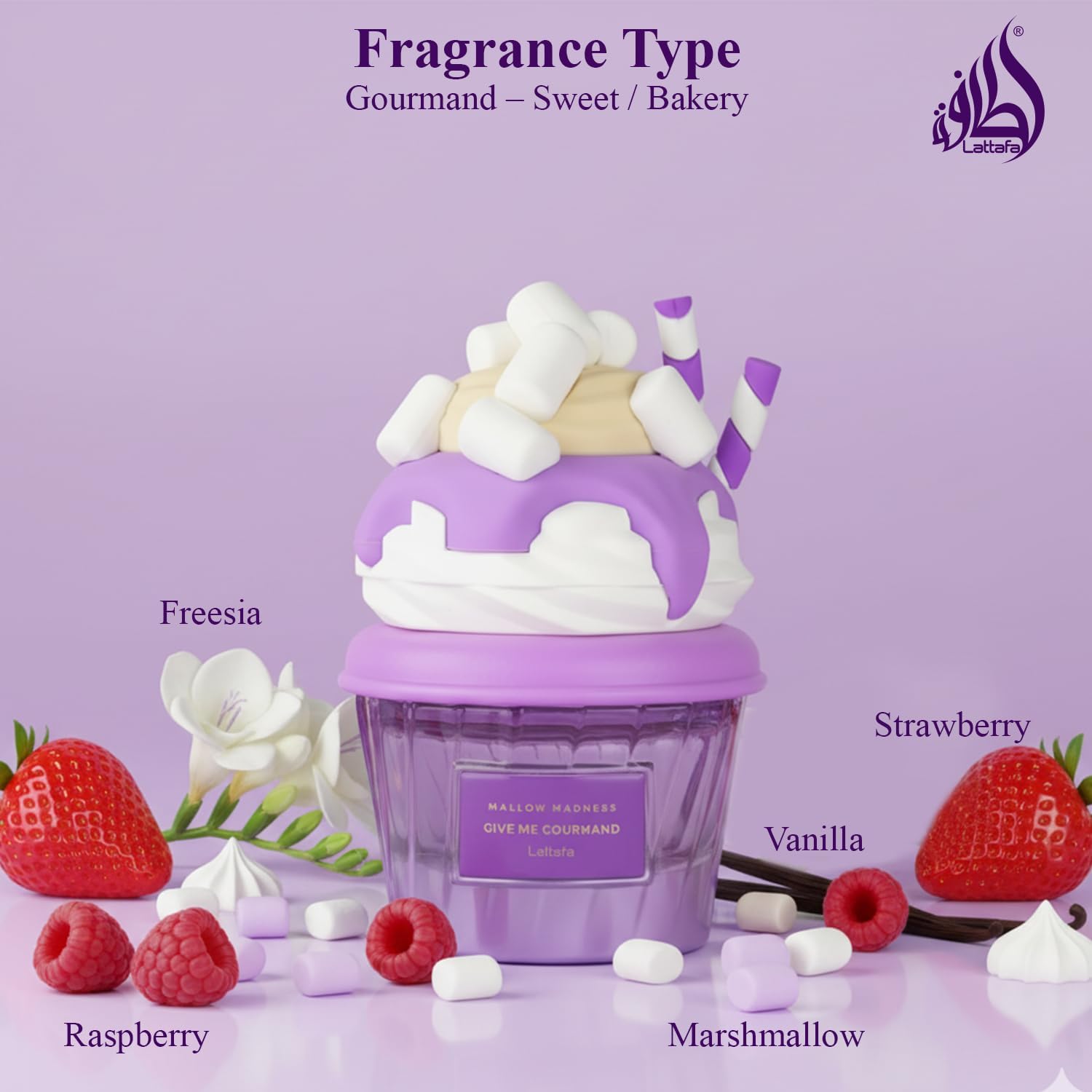Lattafa Give Me Gourmand - Mallow Madness - BusDeals