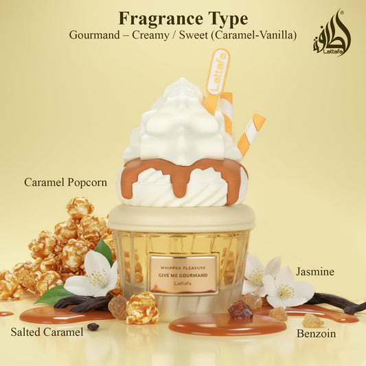 Lattafa Give Me Gourmand - Whipped Pleasure 75 ML - BusDeals