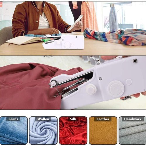 Mini Handheld Sewing Machine - BusDeals