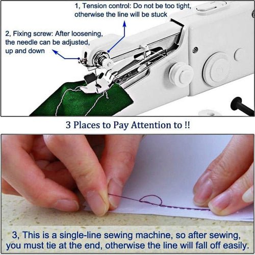 Mini Handheld Sewing Machine - BusDeals