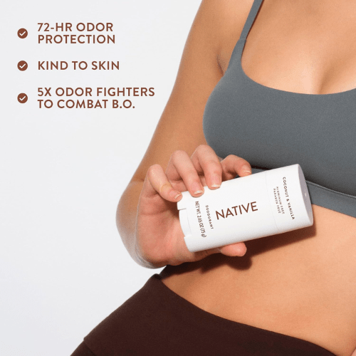 Native Coconut & Vanilla - Deodorant - Deodorant for Women and Men. 75g. - BusDeals