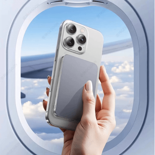 Orange Ultra - Thin Magsafe Wireless Power Bank, Fast Magnetic Charging, 20W Portable Charger Battery, 15W PD USB - C charging, 20000mAh. Ideal for iPhone Pro Max & Plus 17/16/15/14, Apple watch, ear pot. Compatible Galaxy S24/S25. - BusDeals