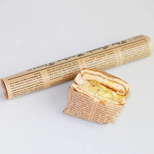 Parchment Paper Baking Tools Food Grade Grease Paper Fries Wrappers. - BusDeals