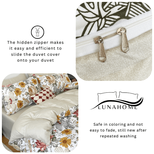 Queen size, 6 - piece stunning garden set in a delightful shade of green. - BusDeals