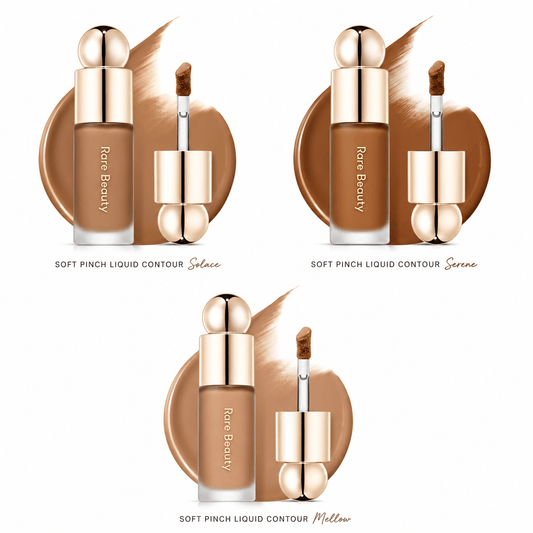 Rare Beauty by Selena Gomez Soft Pinch Liquid Trio Contour - Solace, Mellow, Serene - BusDeals
