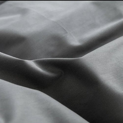 Single Size 4 pieces Duvet cover set, Ombré Dark Grey. - BusDeals