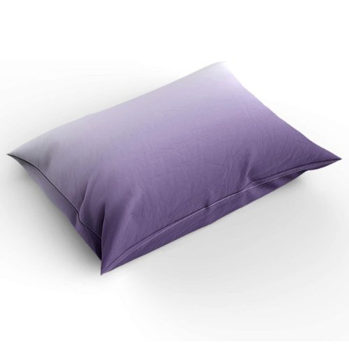 Luna Home Single Size 4 pieces, Ombré Royal Purple Bedding set. - BusDeals