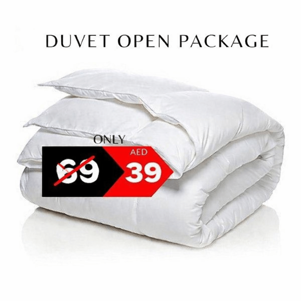 Single size Duvet 160x210 cm with visible marks from production (does not affect use). - BusDeals