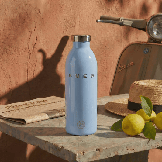 Smeg 24Bottles Clima bottle thermos 500ml, pastel blue. - BusDeals