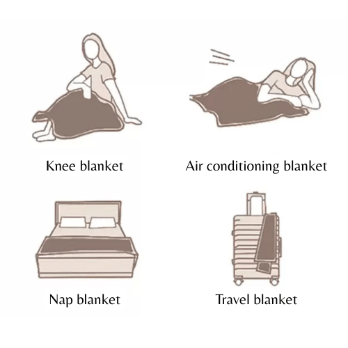 Throw Labubu Blanket Super Soft, Pink Color. - BusDeals