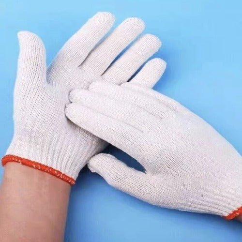 1 Pair solid color gardening gloves - BusDeals