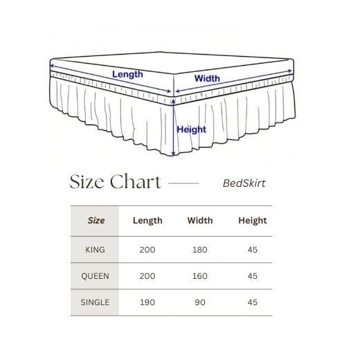 1 Pc. Various Sizes Elastic Bed Skirt Ruffles Solid Color Old Pink. - BusDeals