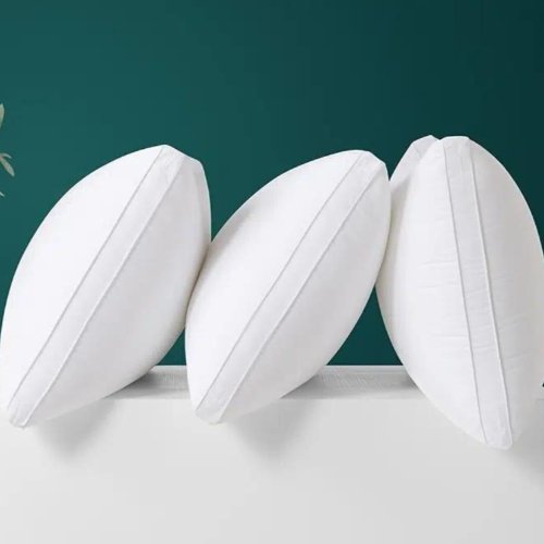1 piece Five-star Hotel Quality Soft Pillow Pure Cotton Hollow Fiber Filling. - BusDeals