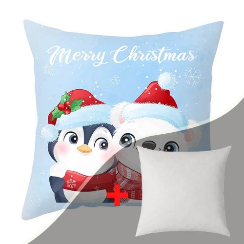 1 Piece modern cute christmas design, Decorative Cushion Cover. - BusDeals Today