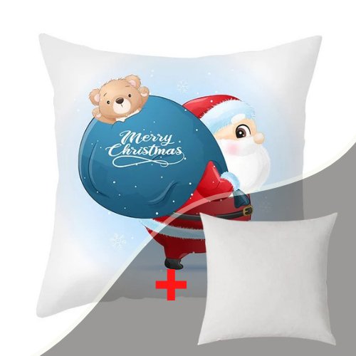 1 Piece modern santa design, Decorative Cushion Cover. - BusDeals Today