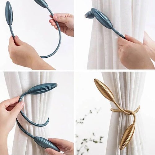 2 Pieces - Curtain Holder Tieback, Pink Color. - BusDeals