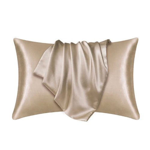 Satin pillow cover for hair sales
