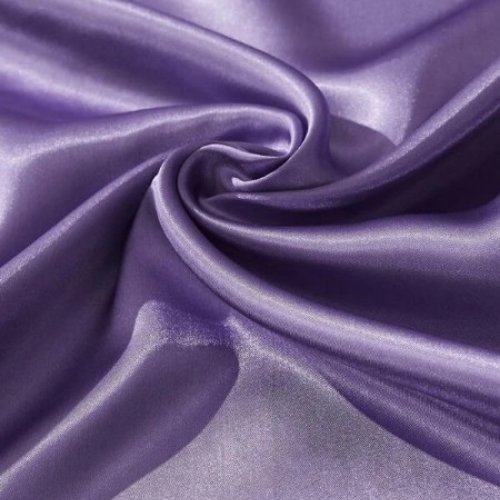 2 Pieces Pillowcases Silky Satin pillow cover set Hair Skin, Lavander Color. - BusDeals