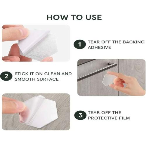 3D Wall mirror stickers dog and cat design home decor, Black color - BusDeals Today