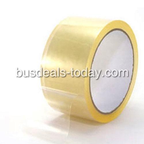 Heavy Duty Clear Packing Tape 2 inches x 100 Yards - Strong Packaging Tape for Moving Boxes, Parcel Boxes, Postal Bags, Office Supplies - 6 Rolls- BusDeals Today.