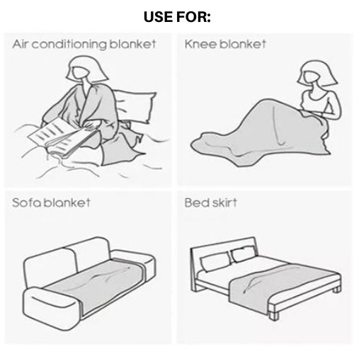 Blanket Soft Fur Fluffy Korean Style, Pink Color. - BusDeals