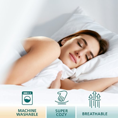 Combo Offer King size Soft Duvet with 2 Pieces Pillow in vacuum-packed. - BusDeals